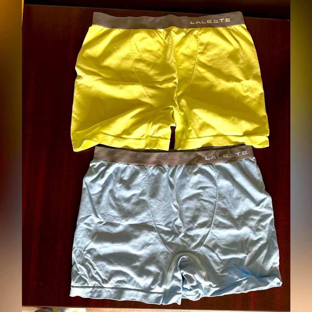 Light Green and Blue Boxer Briefs Intimates & Sleepwear